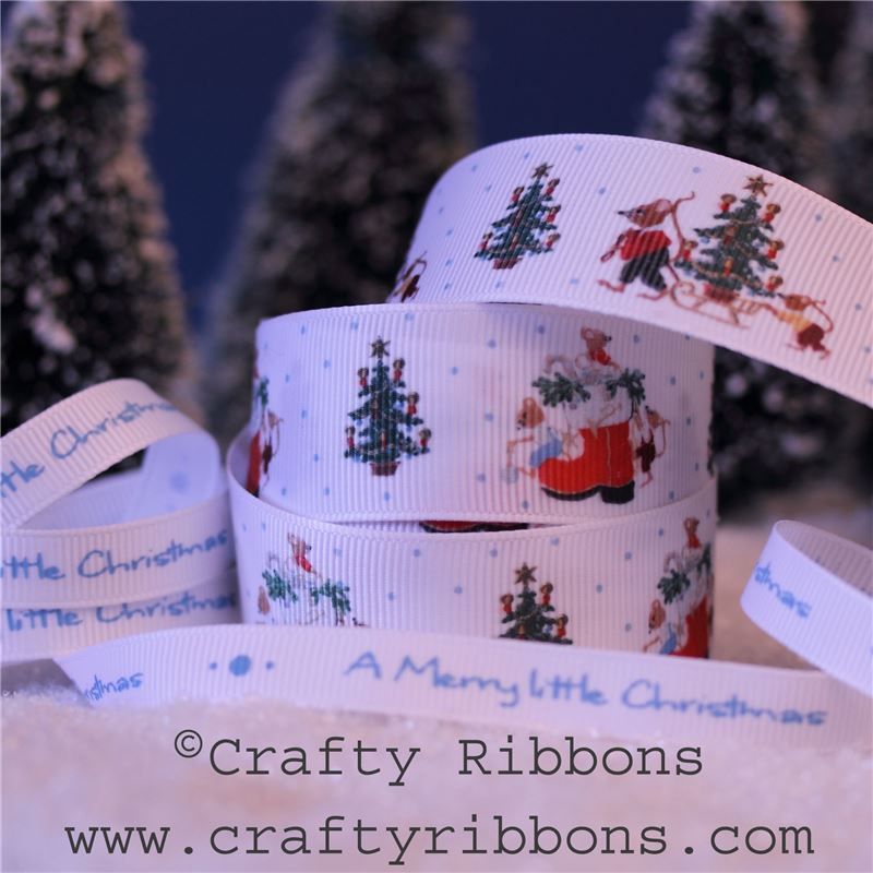 Mice Christmas Ribbon